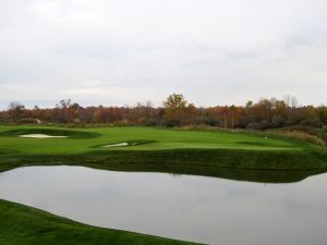 Victoria National 9th Water