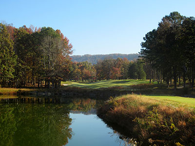 honors course hole 9th par yard