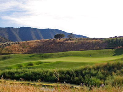 #15 is the start to a difficult stretch of holes