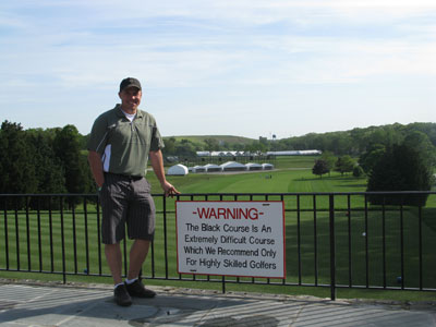 Even as a single digit handicap I barely was able to keep it in the 80s at Bethpage