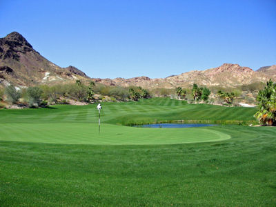 Cascata's 216 yard par three 4th Hole