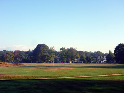 Garden City's modest practice range