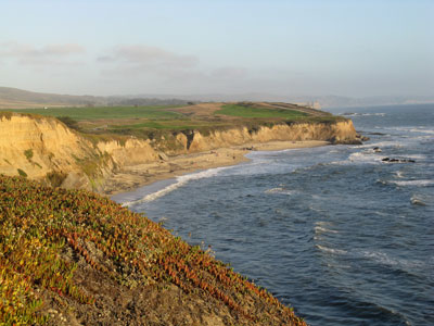 The stunning coastal holes at Half Moon Bay