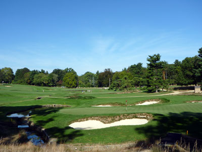 Maybe Merion's signature hole; the 9th