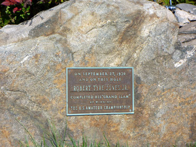 Bobby Jones rock at Merion