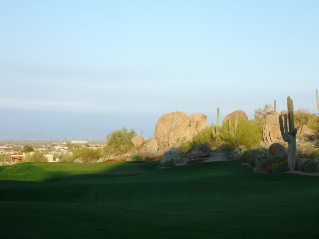 1st Hole at Desert Highlands Golf Club (350 Yard Par 4)