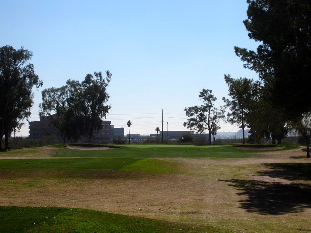 4th Hole at Papago Golf Course (233 Yard Par 3)