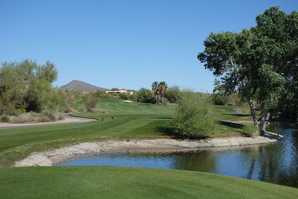 15th Hole at Rancho Manana Golf Club (377 Yard Par 4)