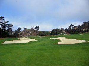 Cypress Point 11th Fairway Bunkers