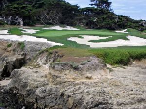 Cypress Point 15th Green Zoom