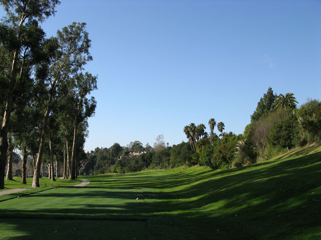 10th and 5th Hole at Riviera Country Club (315 and 434 Yard Par 4)