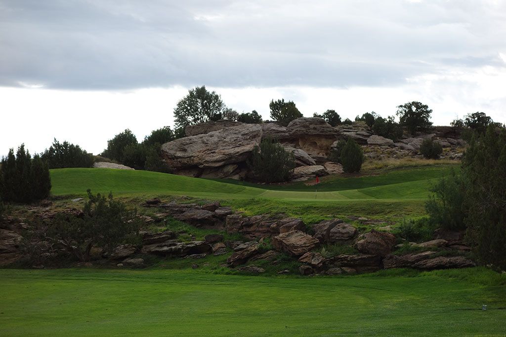 5th Hole at The Golf Club at Redlands Mesa (575 Yard Par 5)