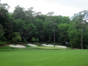 Augusta National 13th Bunkers