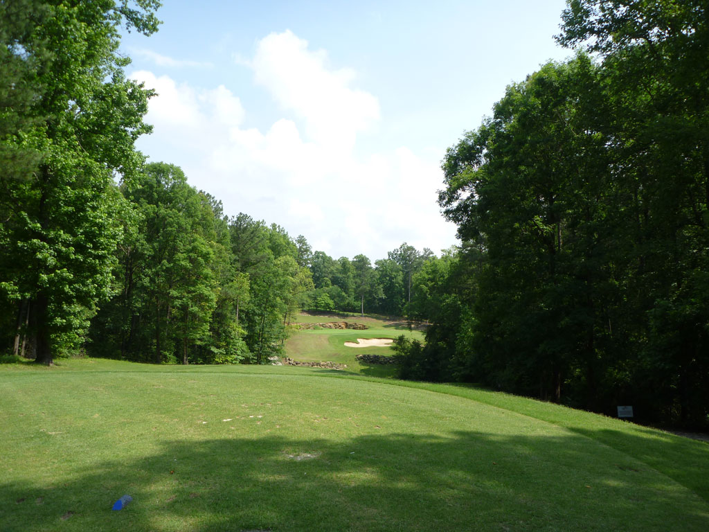 3rd Hole at Cherokee Run Golf Club (196 Yard Par 3)