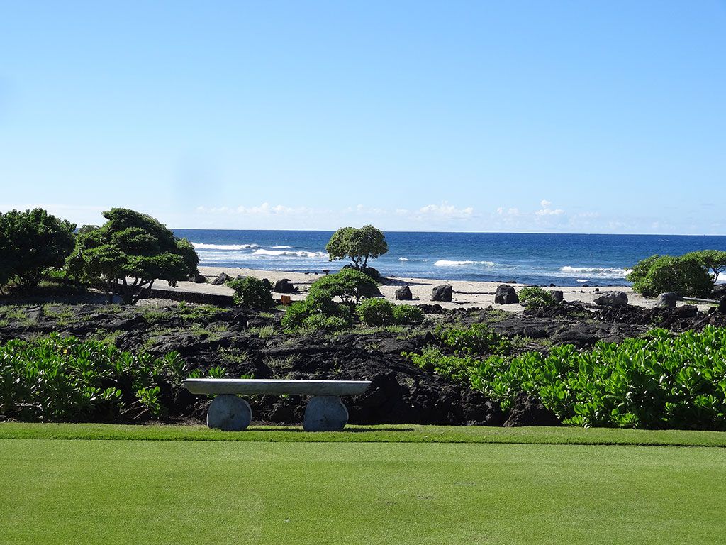 13th Hole at Kohanaiki Golf and Ocean Club (202 Yard Par 3)