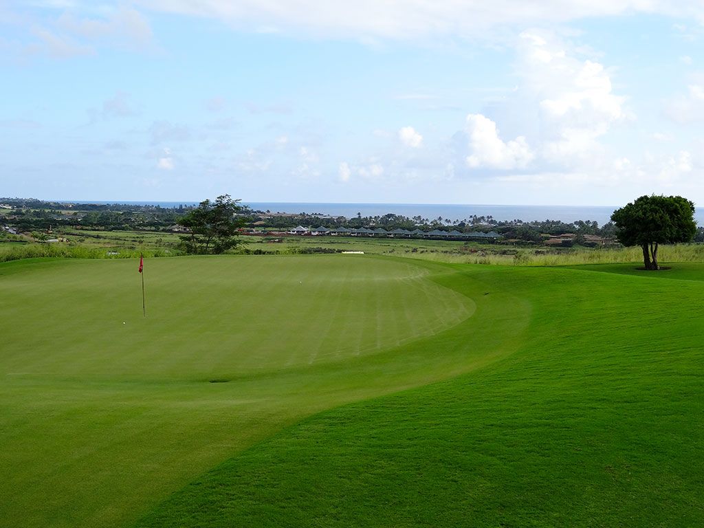 8th Hole at Kukui'ula Golf Club (223 Yard Par 3)