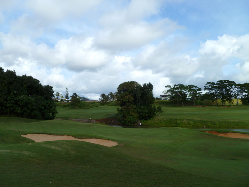 13th Hole at Puakea Golf Course Hole at Puakea Golf Course (228 Yard Par 3)