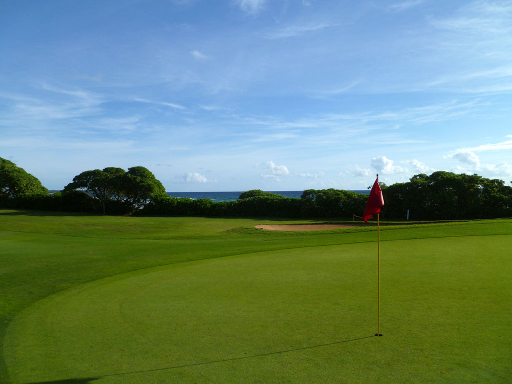 2nd Hole at Wailua Golf Course (456 Yard Par 4)