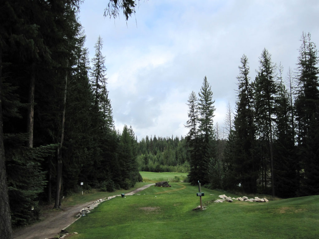 10th Hole at Priest Lake Golf Course Hole at Priest Lake (345 Yard Par 4)