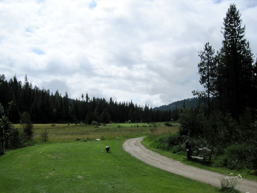 15th Hole at Priest Lake Golf Course Hole at Priest Lake (164 Yard Par 3)