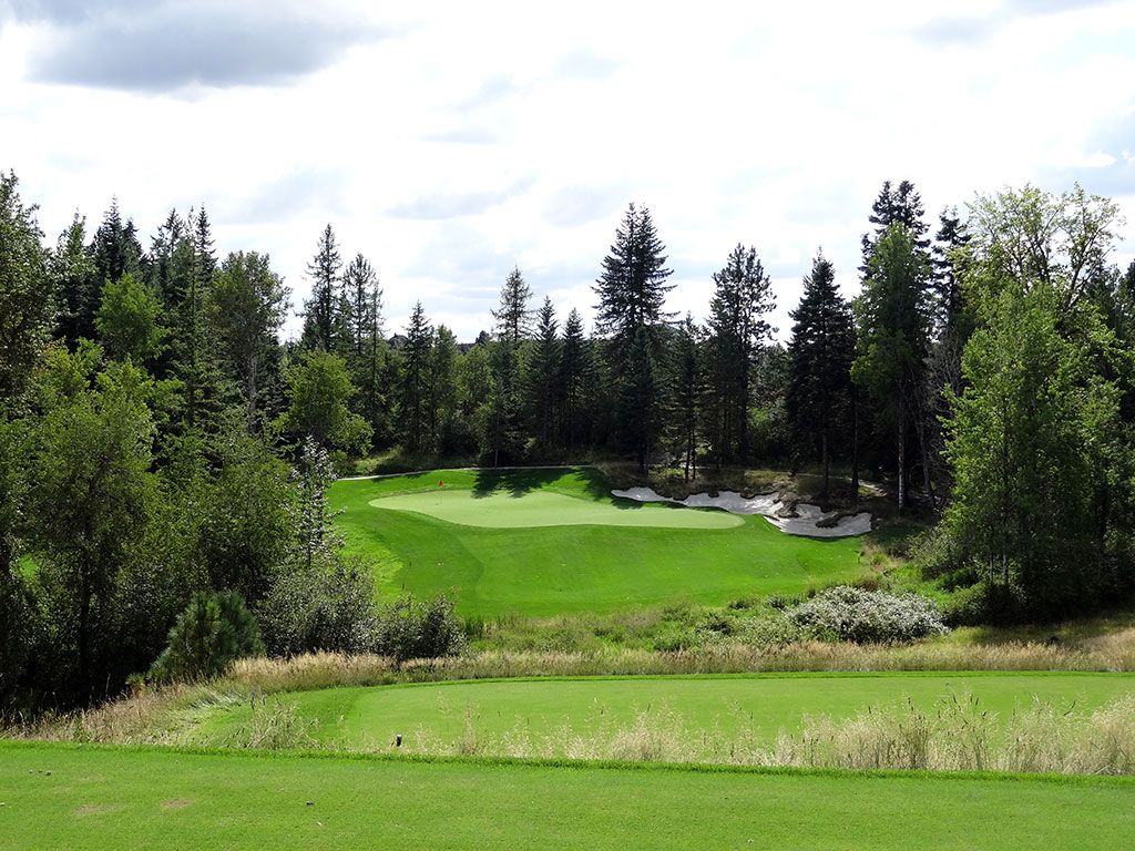 2nd Hole at Rock Creek Golf Club Idaho (209 Yard Par 3)