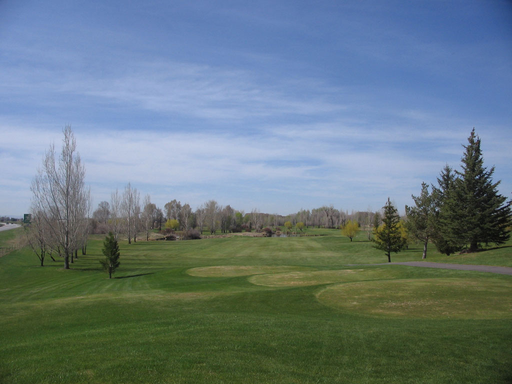 11th Hole at Teton Lakes Golf Course (416 Yard Par 4)