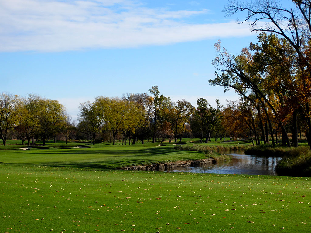 7th Hole at Butler National Golf Club (623 Yard Par 5)