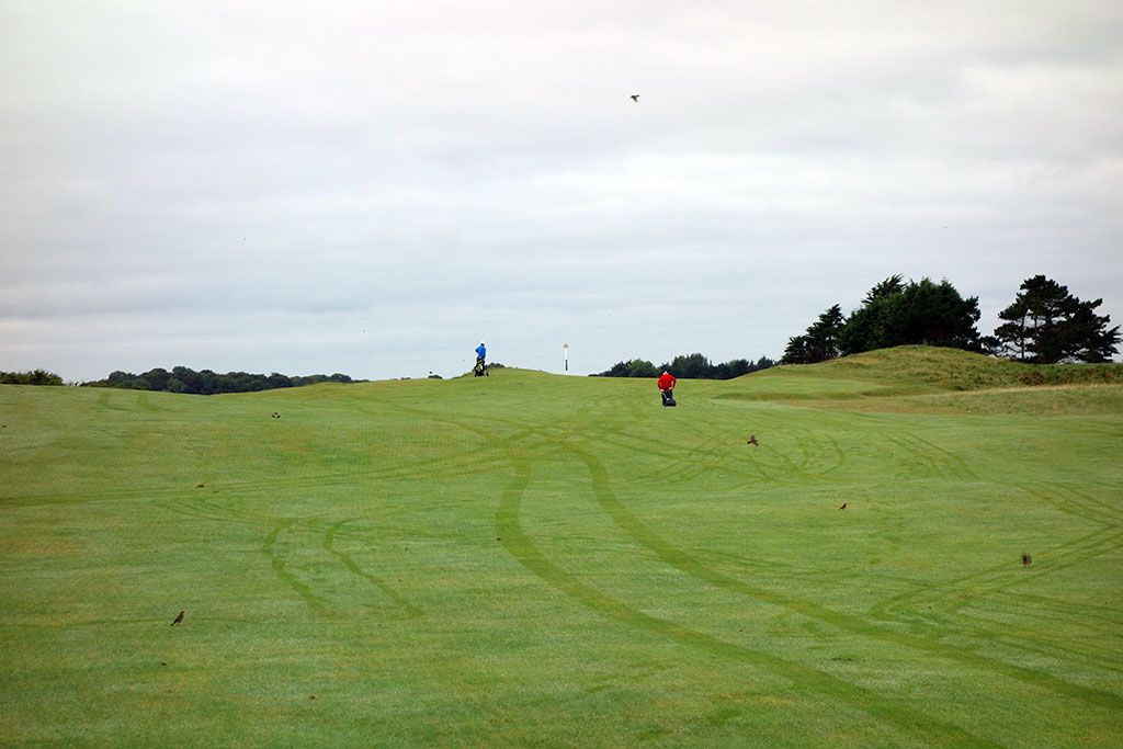 3rd Hole at County Louth Golf Club aka Baltray (544 Yard Par 5)
