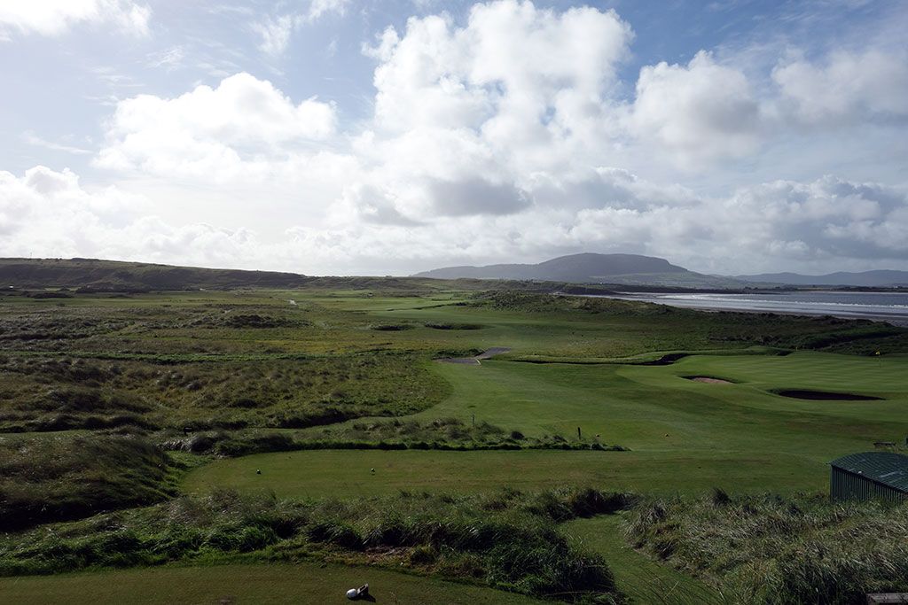 14th Hole at County Sligo Golf Club aka Rosses Point (457 Yard Par 4)
