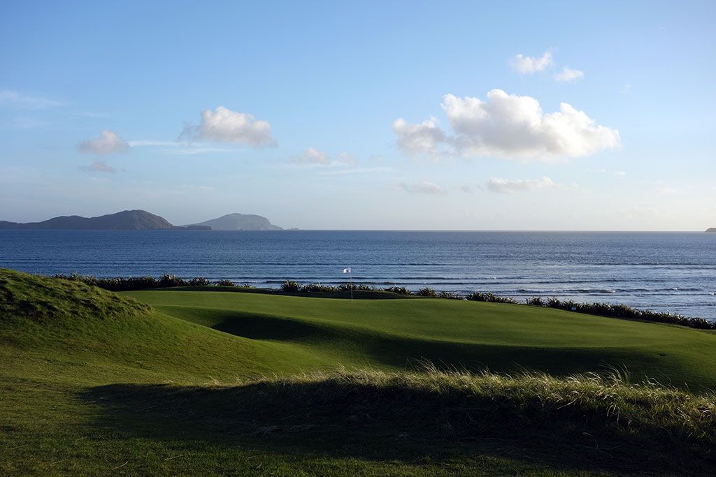 16th Hole at Waterville Golf Links (386 Yard Par 4)