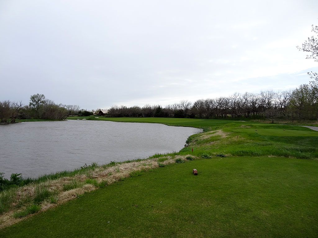 18th Hole at Flint Hills National Golf Club (496 Yard Par 5)
