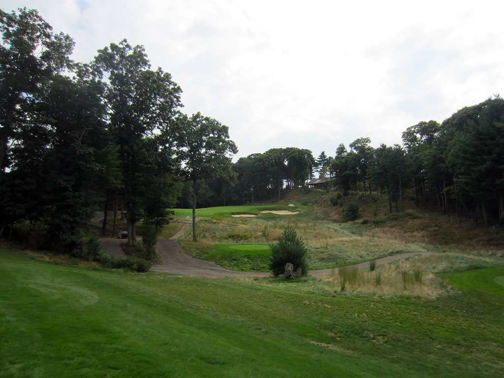 18th Hole at Boston Golf Club (187 Yard Par 3)