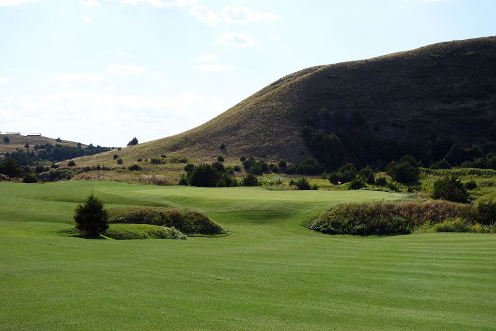 18th Hole at Dismal River Golf Club (Red) (447 Yard Par 4)