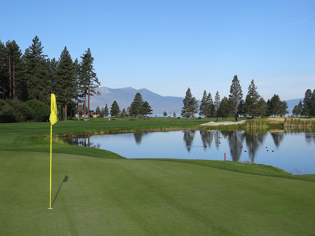 10th Hole at Edgewood Tahoe Golf Course