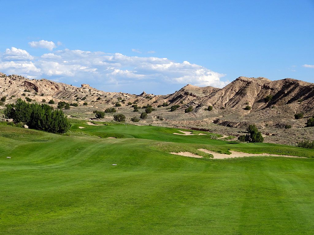 13th Hole at Black Mesa Golf Club (591 Yard Par 5)