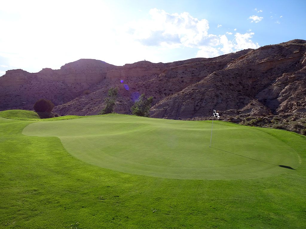 16th Hole at Black Mesa Golf Club (536 Yard Par 5)