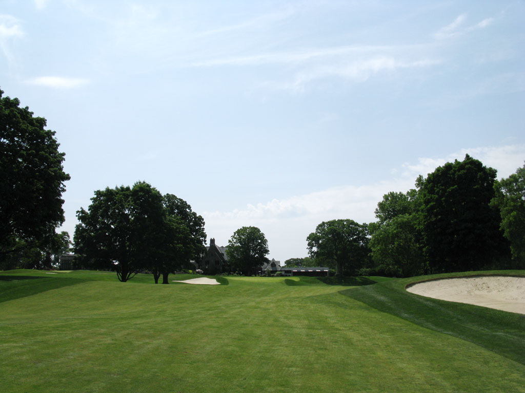 18th Hole at Winged Foot Golf Club (West) (452 Yard Par 4)