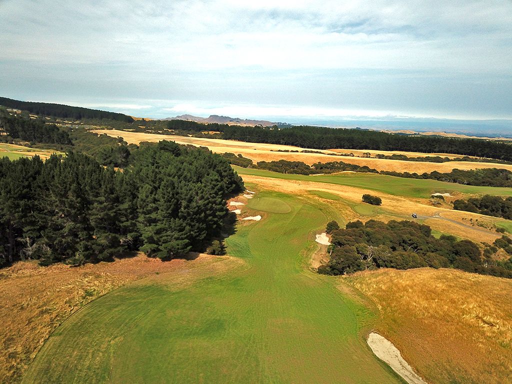 Cape Kidnappers Golf Course — approach view