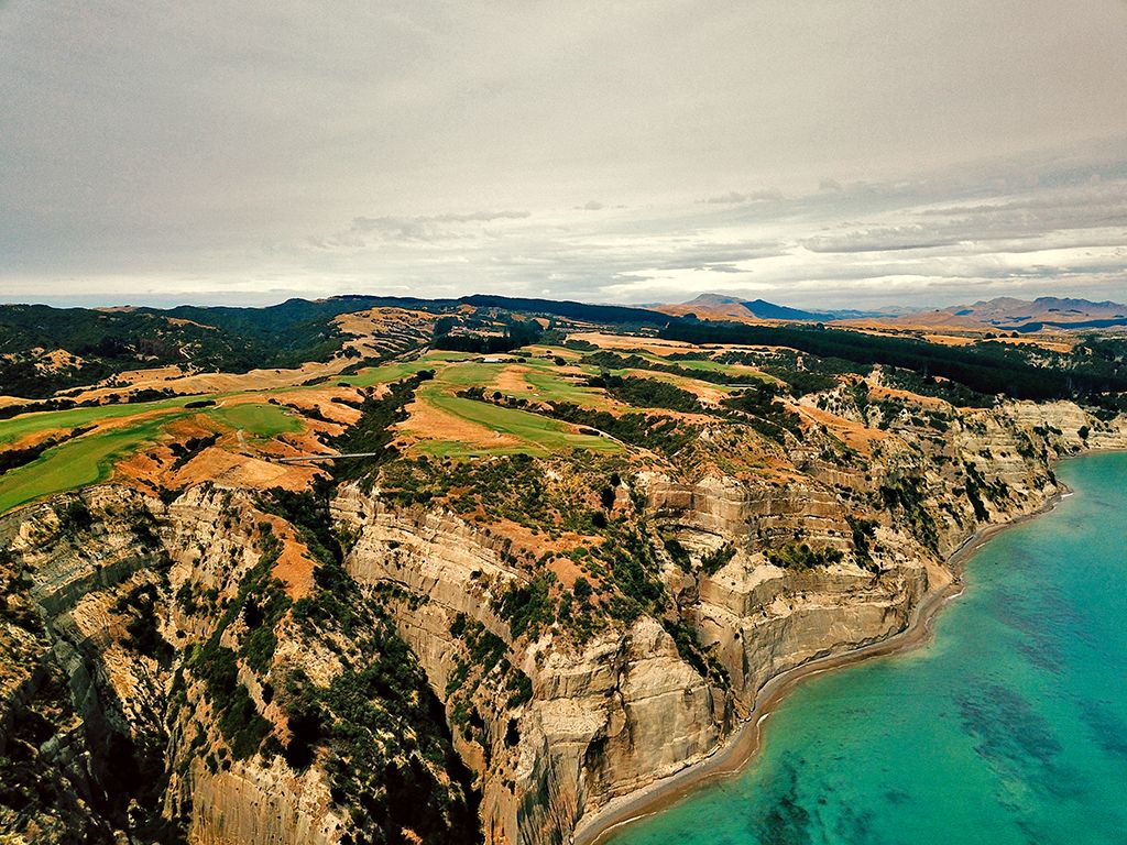 Cape Kidnappers Golf Course — coastal view