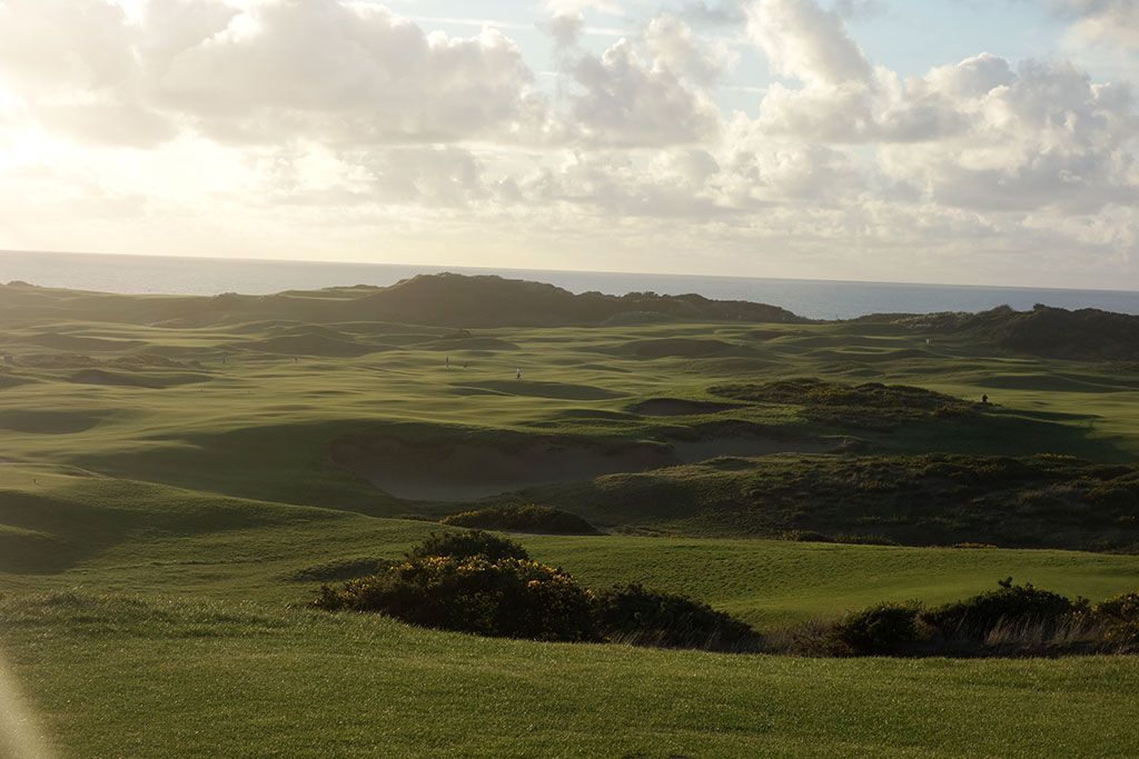 The 15th at Old Macdonald is known as Westward-Ho as it plays directly towards the Pacific Ocean