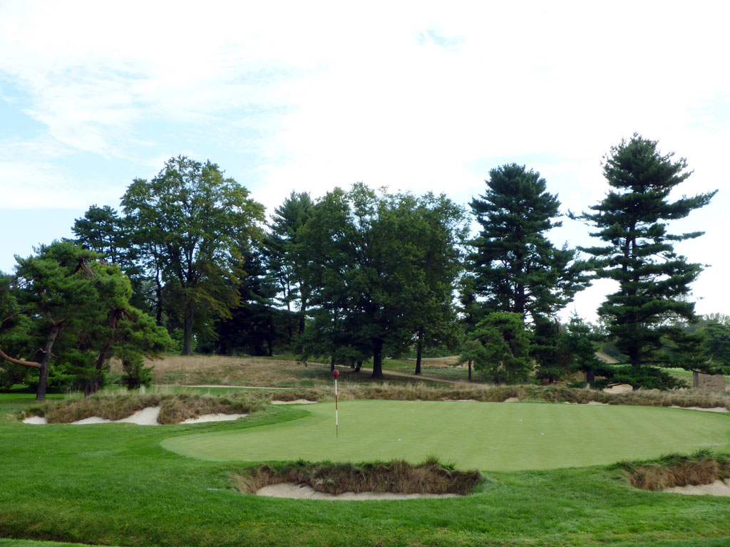 4th Hole at Merion Golf Club (East) (600 Yard Par 5)