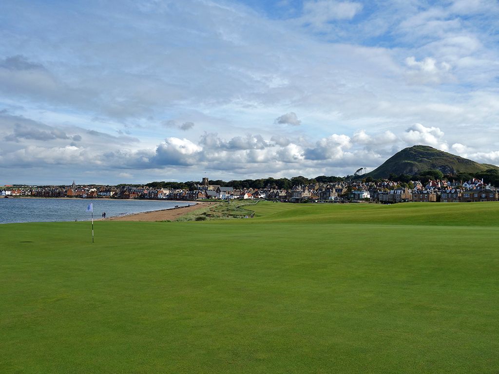 North Berwick Golf Club — West Links — coastal view