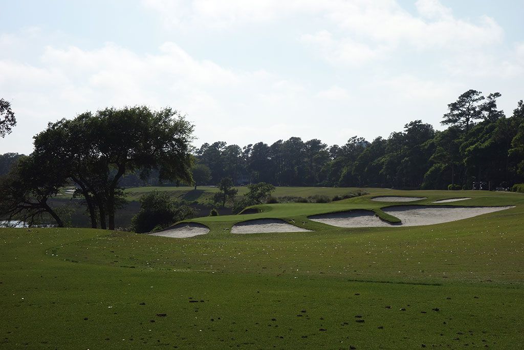 3rd Hole at Tidewater Golf Club (142 Yard Par 3)