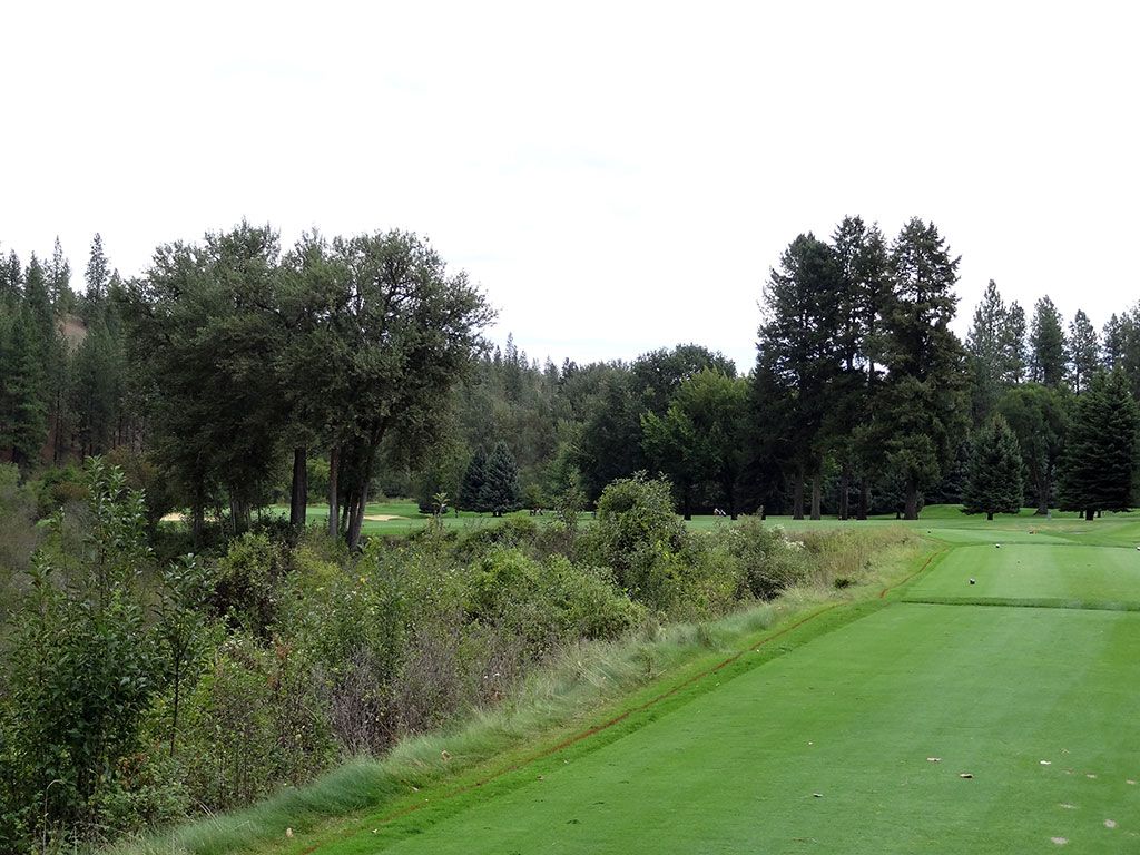 2nd Hole at Kalispel Golf and Country Club (374 Yard Par 4)