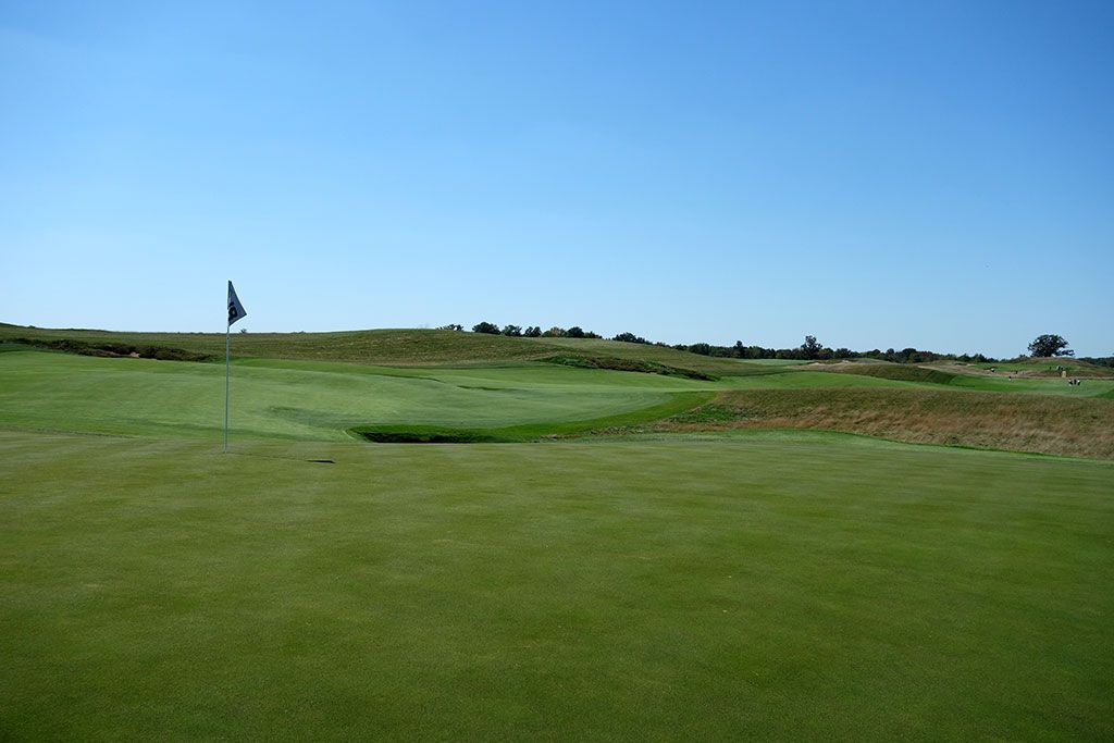 18th Hole at Erin Hills Golf Course (660 Yard Par 5)