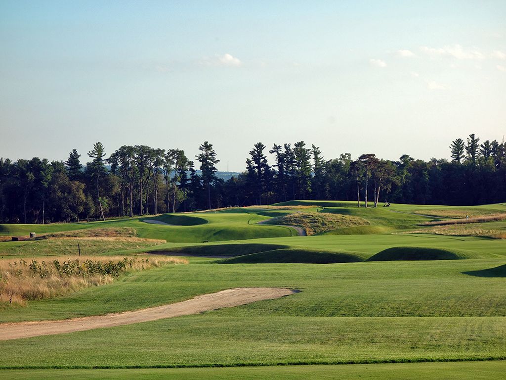 13. lyuk a (linkek) Lawsonia golfpályáin (568 Yard Par 5)