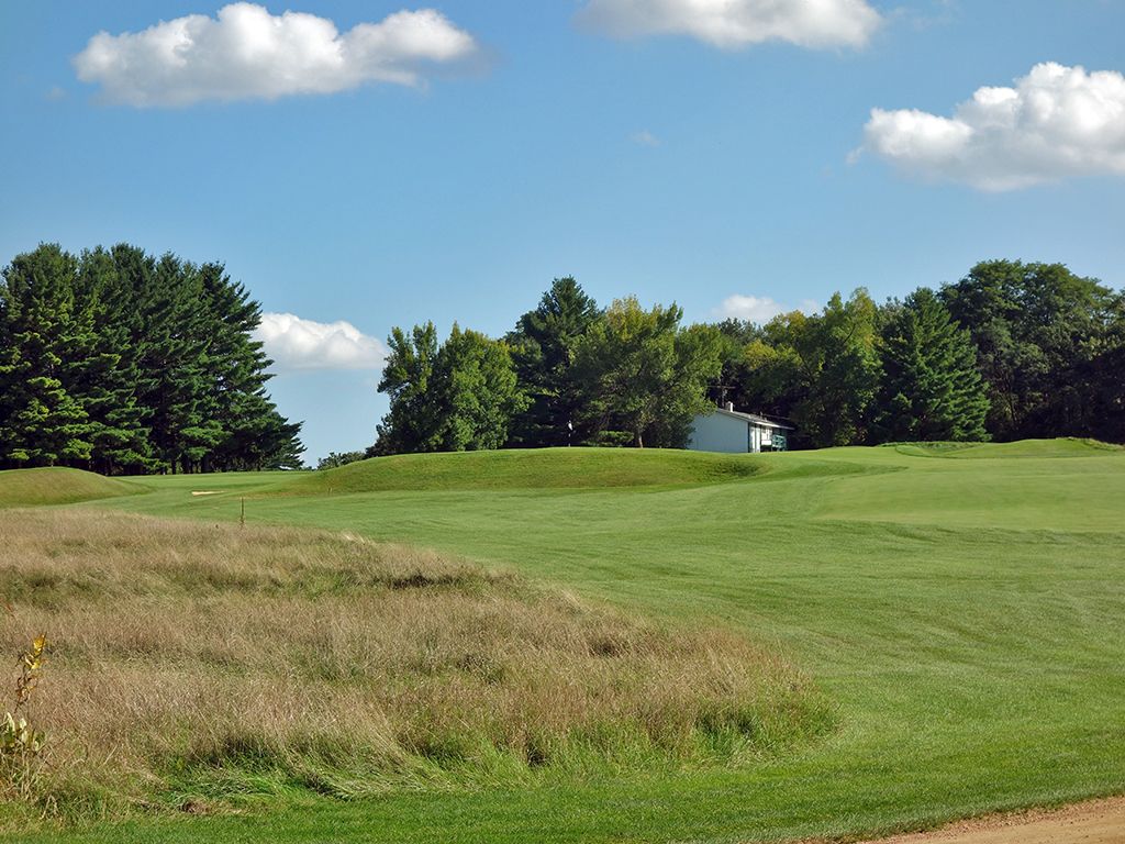 4e Hole op De Golfbanen van (Links) Lawsonia (203 Yard Par 3)