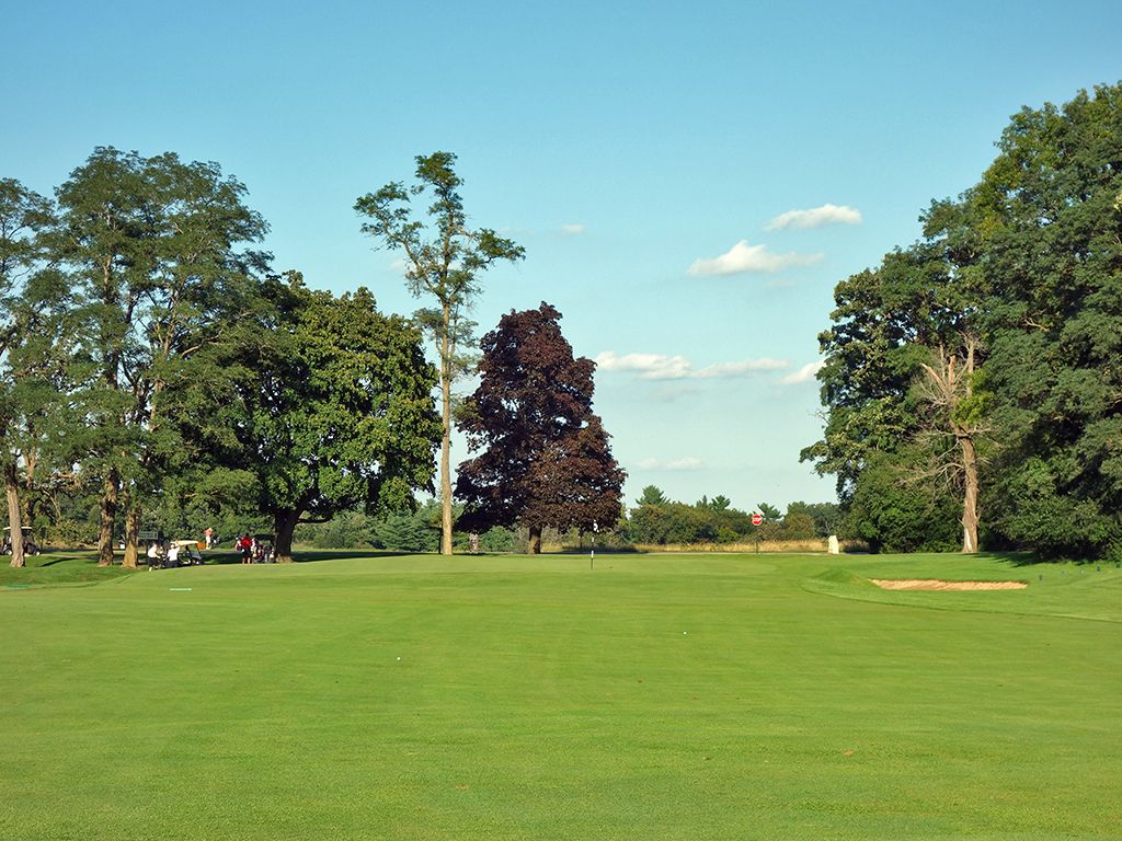  9. Loch auf den Golfplätzen von (Links) Lawsonia (535 Yard Par 5)