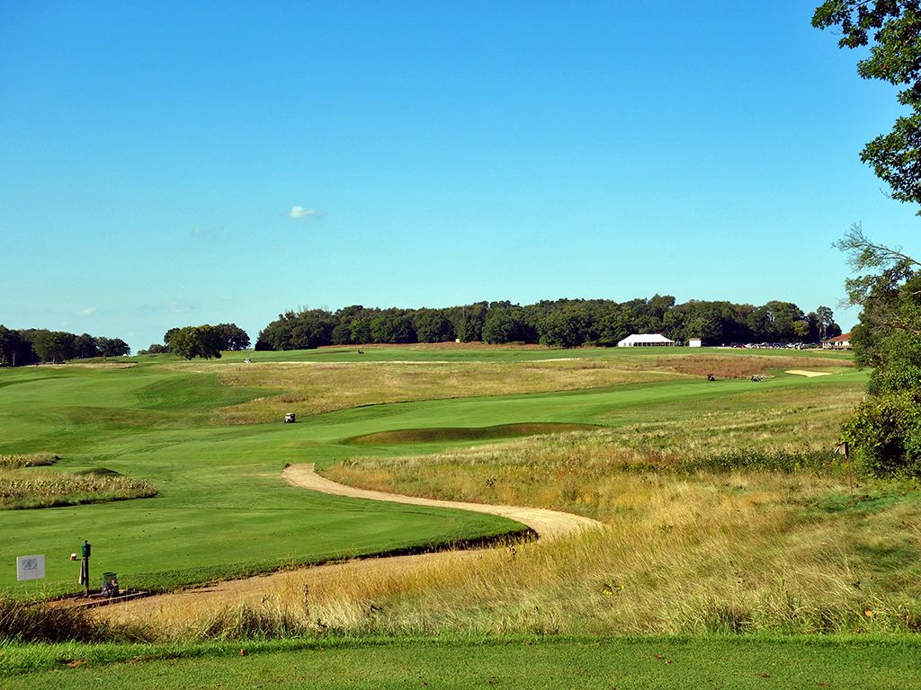 9. dołek na polach golfowych (linki) Lawsonia (535 Jard Par 5)